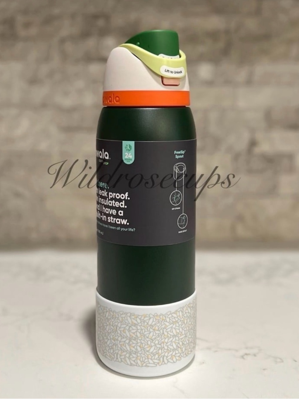 Owala 40oz Roll With It Colordrop sushi green orange NWT HTF